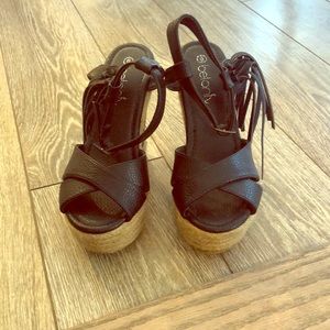 Betani Tassel Wedges